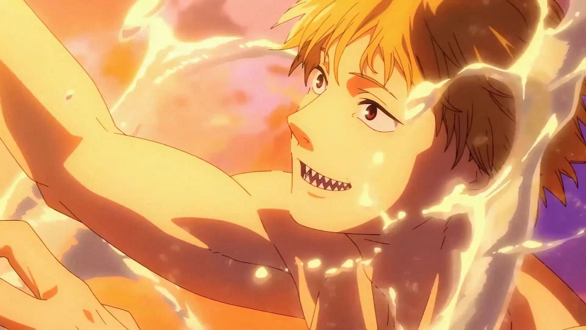 Denji as seen in the anime (Image via MAPPA).
